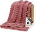 Bedsure Soft Twin XL Blanket for Bed Dorm Dusty Pink 66"x90" | Birthday Gifts by Unknown