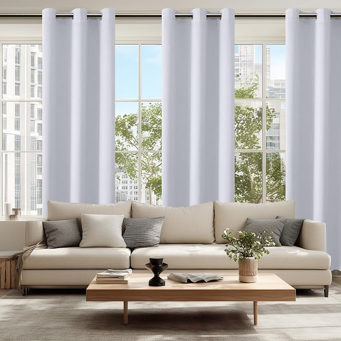 Blackout Curtains for Bedroom, 42 x 84 Inches Long, Energy Saving, Window - Image 2