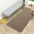OLANLY Dog Door Mat for Muddy Paws 54x24, Super Absorbent Chenille Mud Mat | Tan by OLANLY