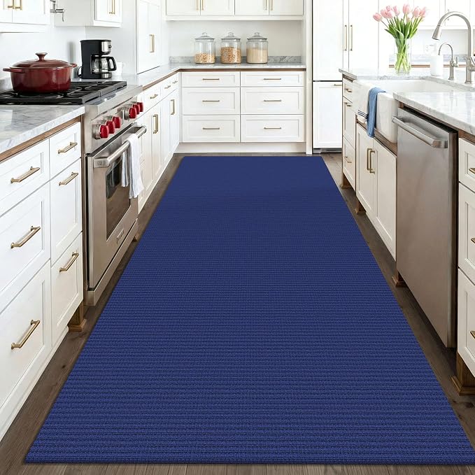 KOZYFLY Washable 4x6 Entry Woven Area Rug, Braided Throw Rugs - Image 3