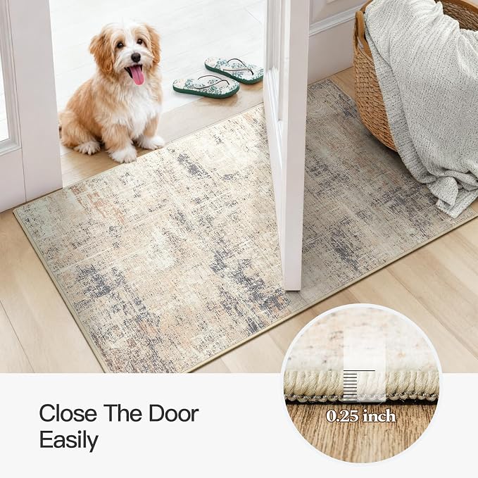 2x3 Area Rugs for Entryway Bathroom, Farmhouse Carpet for Entry Living Room - Image 6