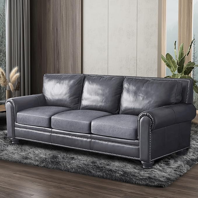 ANARACHON Leather Look Couch Cushion Covers Sofa Seat Slipcovers Sets Couches - Image 8