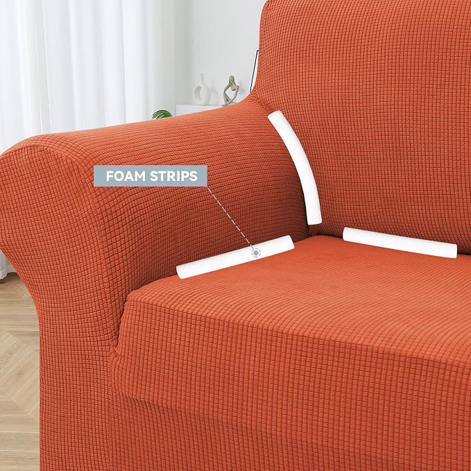 LURKA Stretch Oversized Sofa Slipcovers 1 Piece Couch Covers - Image 3