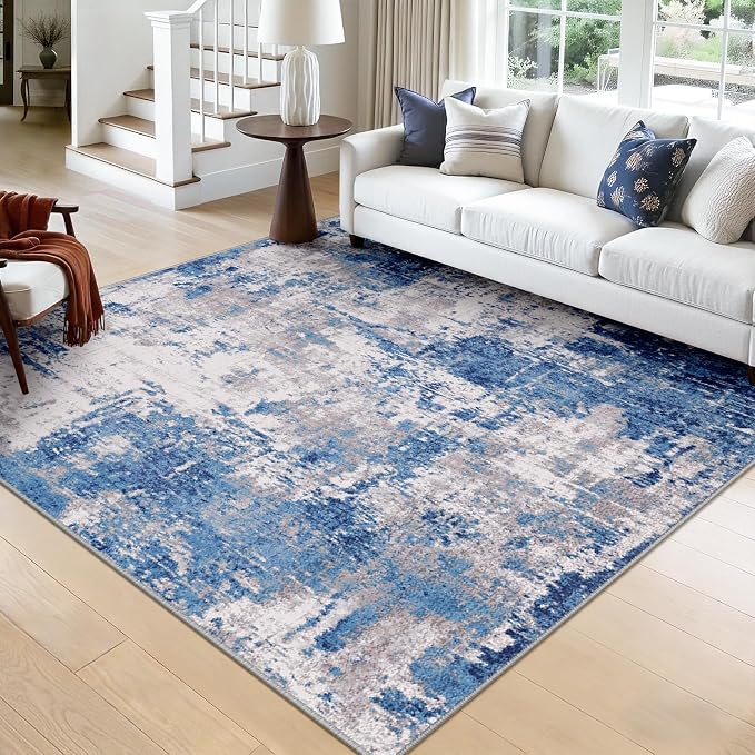 RELEANY Washable Square 8'x8' Area Rug by RELEANY