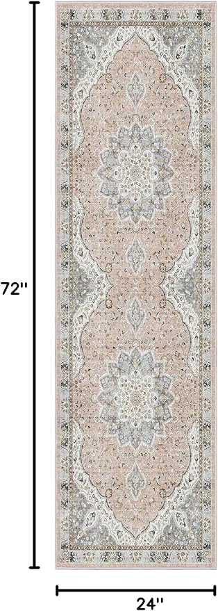 Madane Washable Runner Rug 2x6 Runners - Image 2