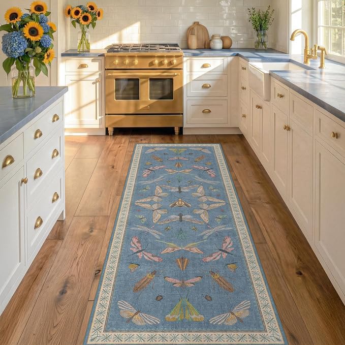 Boho Non Slip Kitchen Rug Runner - Image 3