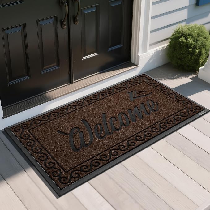 Yimobra Welcome Mat, Heavy Duty Sturdy Door Mats by Yimobra