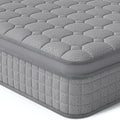 Vesgantti Full Mattress 10 Inch Innerspring Multilayer Hybrid Full Mattresses - Ergonomic Design with Memory Foam and Pocket Spring Mattress Full Size, Medium Firm Feel, Grey