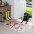 Floral Rug for Entryway, 2X3 Washable Kitchen Mat | Ultra-Thin Soft, Non-Slip by WelcometoBabovid
