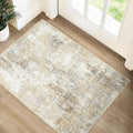 RELEANY Washable 2'x3' Abstract Area Rug by RELEANY