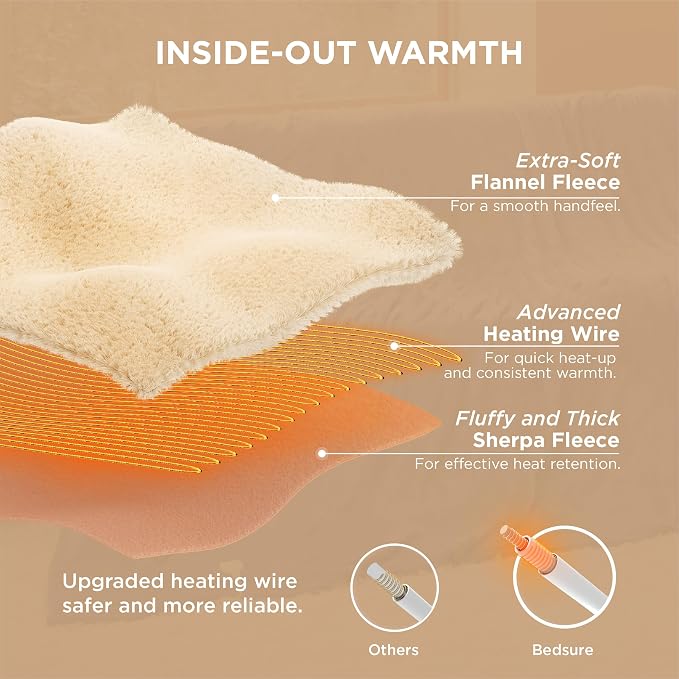 Bedsure Electric Blanket King Size - Image 5