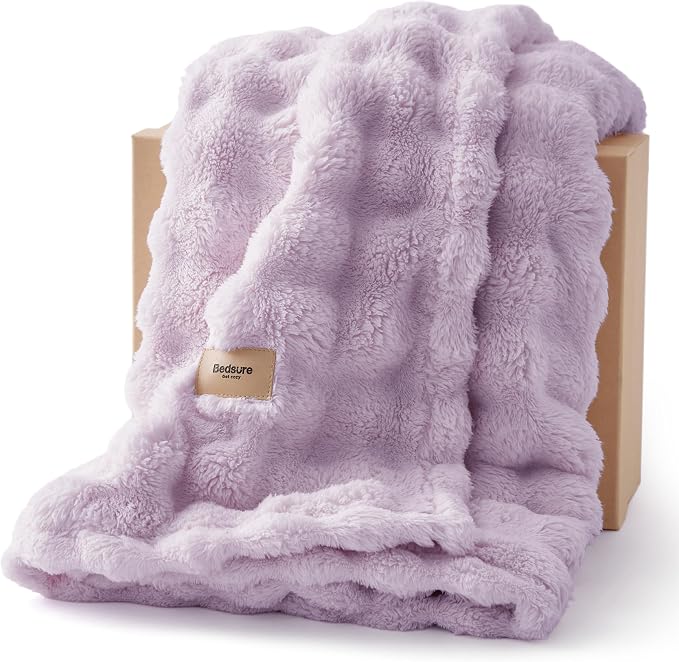 Bedsure 3D Fleece Bubble Blanket by Unknown