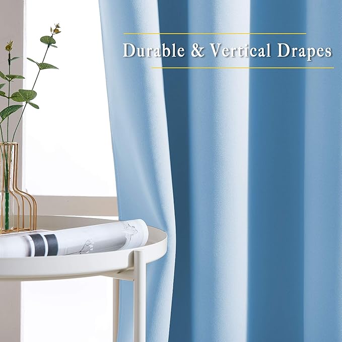 NICETOWN Blackout 90 inch Curtains - Image 5
