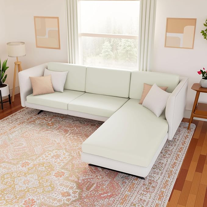 Waterproof Couch Cushion Covers, Stretch Sofa Seat Slipcovers | Stretch Fabric - Image 8
