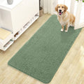 OLANLY Dog Door Mat for Muddy Paws 47x24, Super Absorbent Chenille Mud Mat | by OLANLY