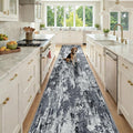 RELEANY Washable Runner 3'x12' Abstract Area Rug by RELEANY