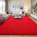 Pionblank 8x10 Rug for Living Room, Fluffy Plush Large Area Rug by PIONBLANK