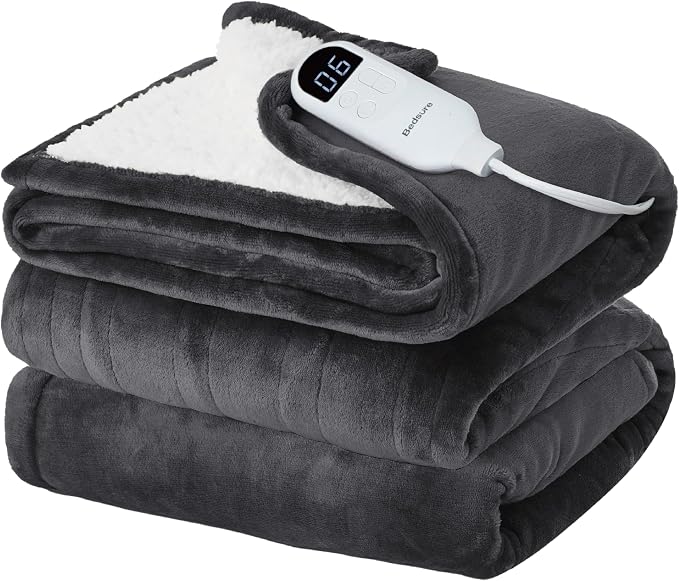 Bedsure Heated Blanket Full Size, Electric Blanket by BEDSURE