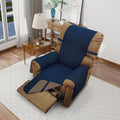 Reversible Chair Covers for Recliner Oversized, Water Repellent, Chair by LuxshareHome