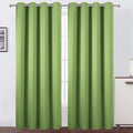 Blackout Curtains 66 x 84 inch/Light Green Curtains Set of 2 Panels/Thermal by Lemomo