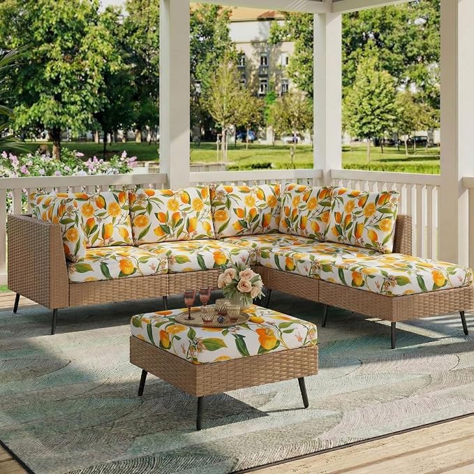 Printed Couch Cushion Covers, Sofa Covers Washable - Image 2