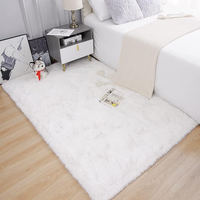 Chicrug Soft Area Rugs for Bedroom Living Room Plush Fluffy Rug 9x12 | Shag - Image 5