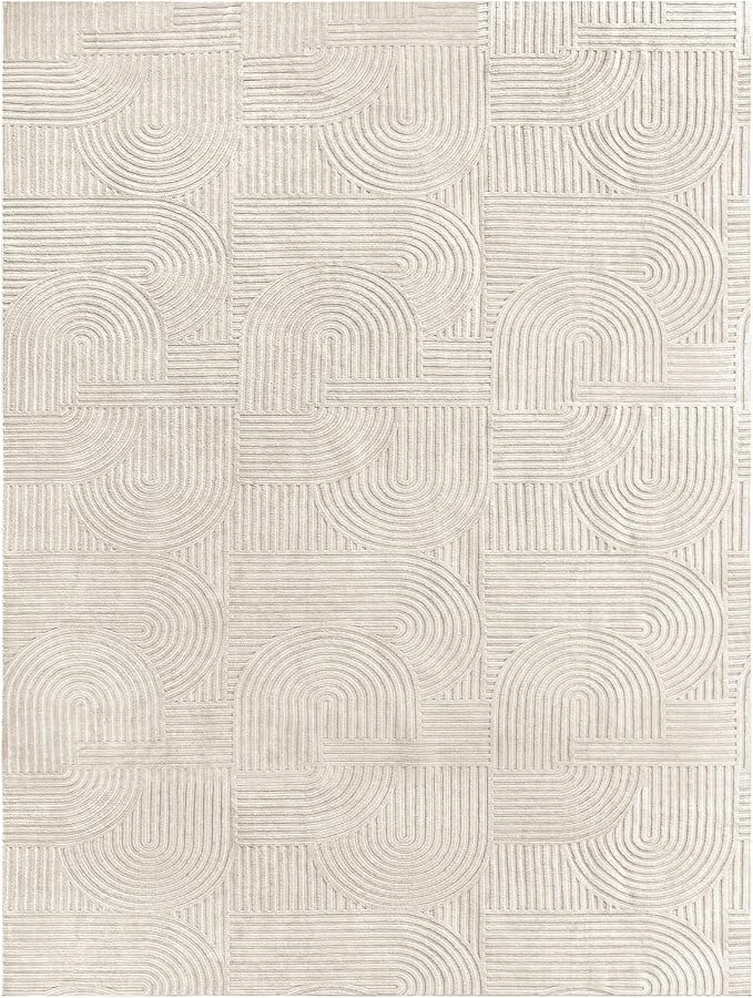Pauwer 9x12 Area Rugs for Living Room, Modern Non Slip Washable Rug, Soft Fluffy - Image 9