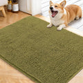 OLANLY Dog Door Mat for Muddy Paws 40x32, Super Absorbent Chenille Mud Mat | by OLANLY