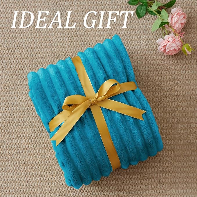 BEDELITE Ribbed Twin Blanket for Couch & Bed, Warm Yet Lightweight, Ribbed - Image 6