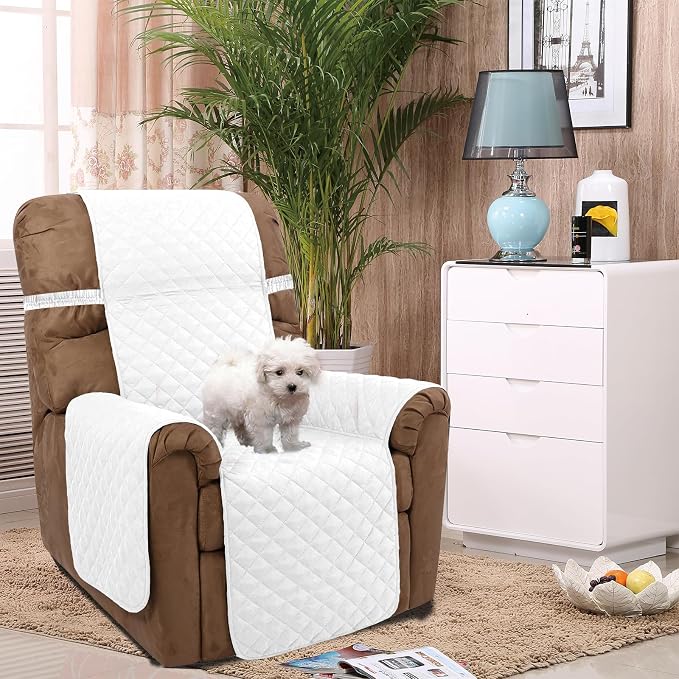 U-NICE HOME Reversible 23''Recliner Small Chair Cover, Pet Friendly, Elastic - Image 2