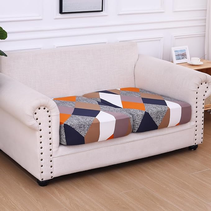 Printed Couch Cushion Covers, Sofa Covers Washable - Image 7