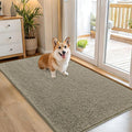 OLANLY Dog Door Mat for Muddy Paws 54x32, Super Absorbent Chenille Mud Mat | by OLANLY