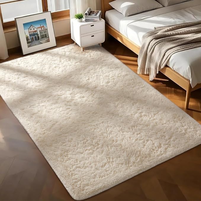 Ophanie 6x9 Area Rugs, Upgrade Non-Slip Fluffy Soft Rugs - Image 6