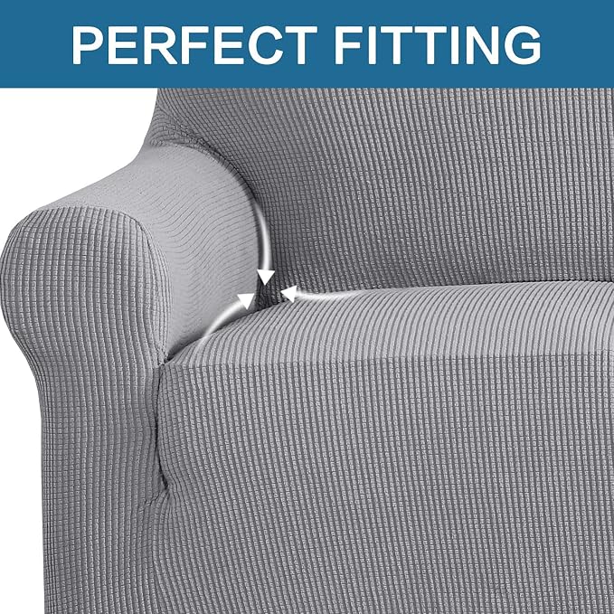 H.VERSAILTEX Stretch Sofa Slipcovers Loveseat Slipcover|Cover - Image 5