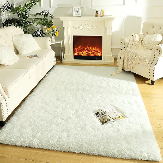 LOCHAS Area Rugs Fluffy Living Room Carpets - Image 6