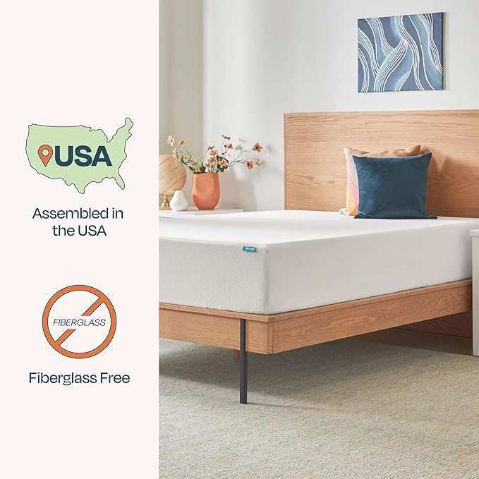 Linenspa 12 Inch Gel Infused Memory Foam Mattress – Full Size – Plush - Cooling Gel - Mattress in a Box - Primary or Guest Bedroom - Pressure Relieving and Breathable – CertiPUR-US Certified