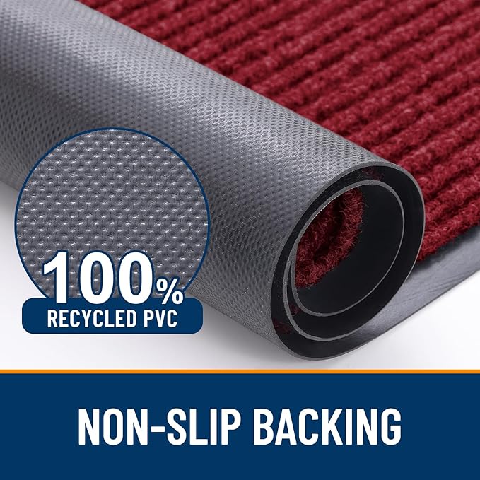 OLANLY Front Door Mat 47x34, Waterproof Heavy-Duty Indoor Outdoor Doormat | - Image 3