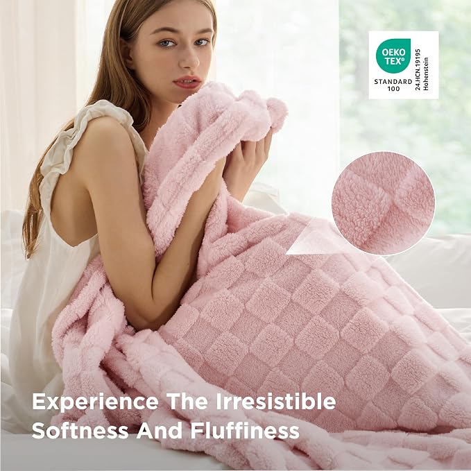 Bedsure GentleSoft Blankets Queen Size - Image 4