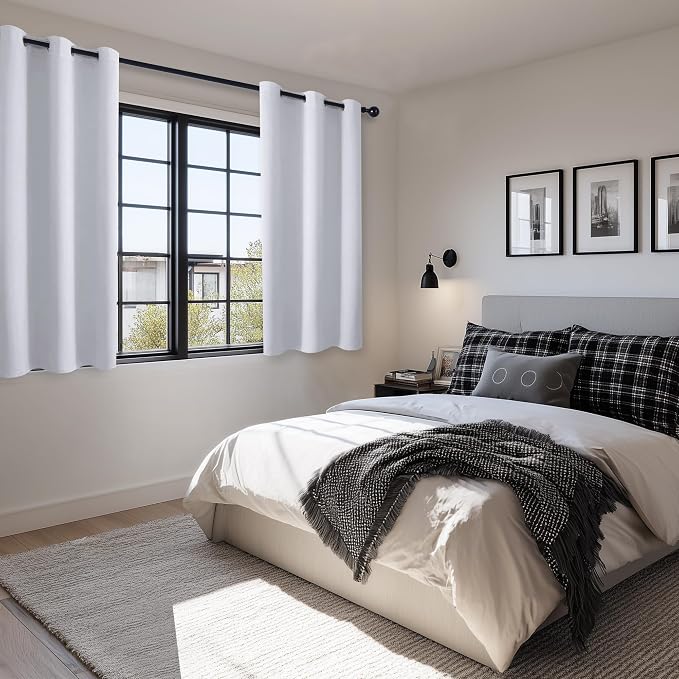 Blackout Curtains for Bedroom, 2 Panels, Window Curtains for Living Room - Image 6