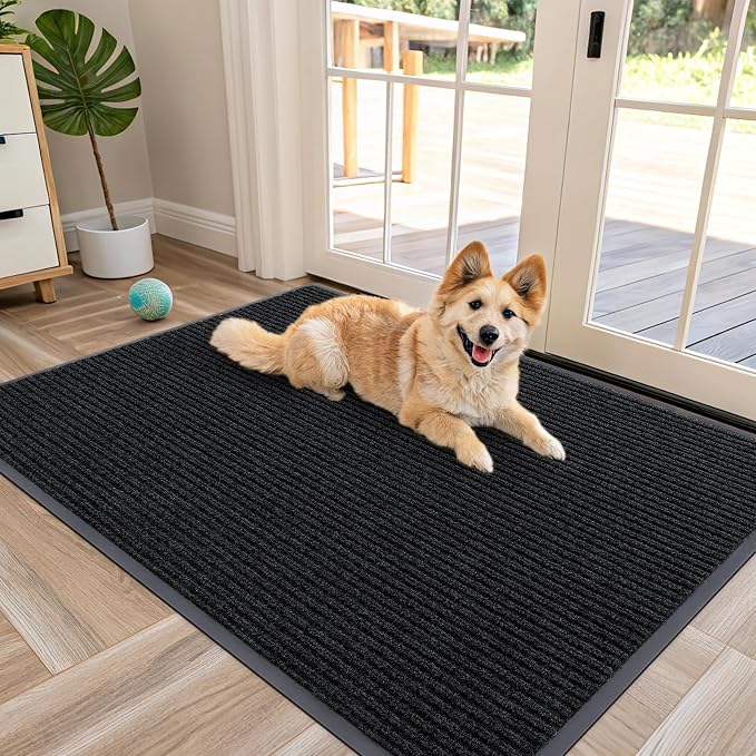 OLANLY Front Door Mat 47x30, Waterproof Heavy-Duty Indoor Outdoor Doormat | by OLANLY