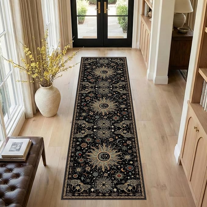 Vacuum-Friendly, 2x8 Washable Area Rug - Image 2