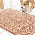 OLANLY Dog Door Mat for Muddy Paws 24x16, Super Absorbent Chenille Mud Mat | by OLANLY