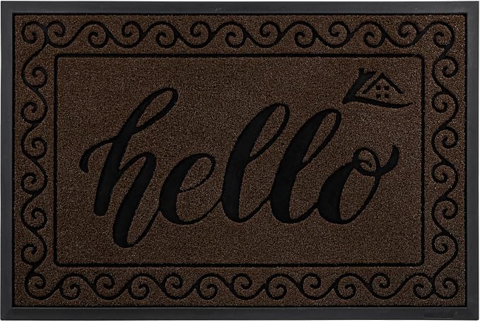 Yimobra Welcome Mats for Front Door 36x24, Heavy Duty Waterproof Outdoor Door - Image 8