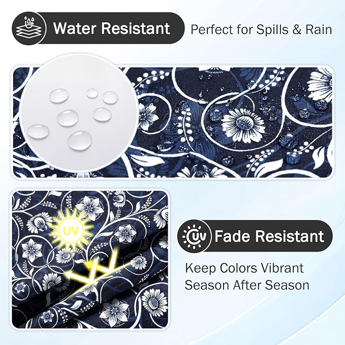 Waterproof Outdoor Cushion Covers, Stretch Patio Slipcovers | UV Resistant - Image 3