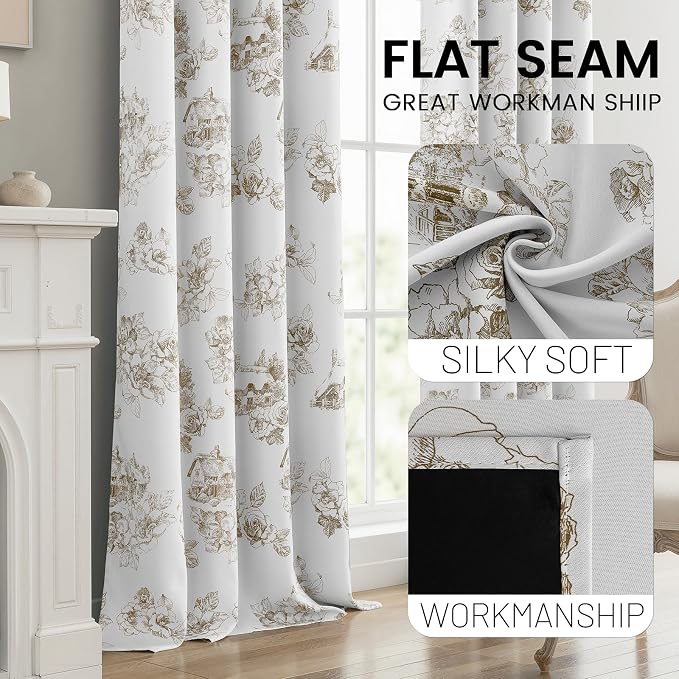 SimpleHome 100% Blackout Curtains - Image 7