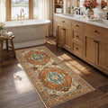 RELEANY Washable Area Rug, Runner 2'6"x5', Water Repellent, Pet Friendly by RELEANY
