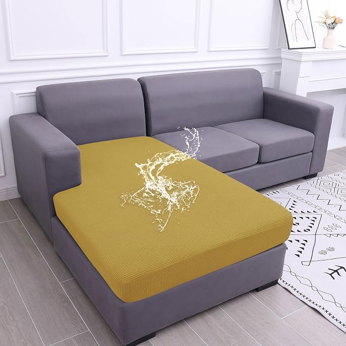 Waterproof Sectional Couch Covers, Non Slip Sofa Cushion Covers | L Shape by hyha