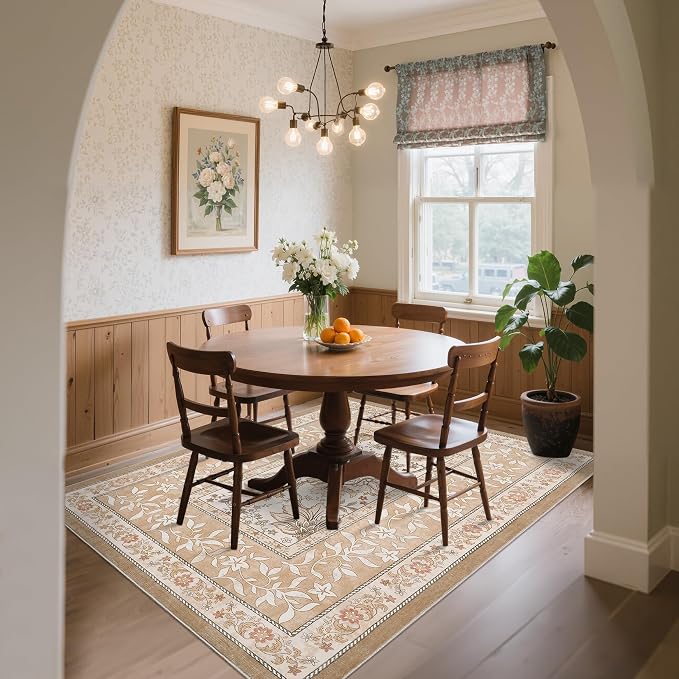 GarveeHome Provence 9x12 Area Rug - Image 3