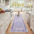 RELEANY Washable Area Rug, Runner 2'x8', Water Repellent, Pet Friendly by RELEANY
