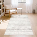 cotiled Washable 3x5 Entryway Rugs: Boho Moroccan Soft Small Rug | Solve Modern by COTILED